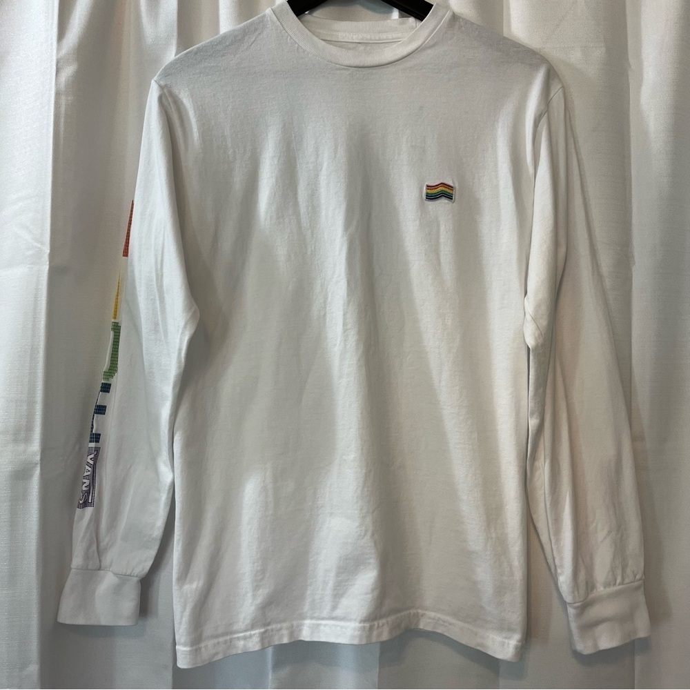 Vans Pride Classic Fit Long Sleeve Shirt - Size Small